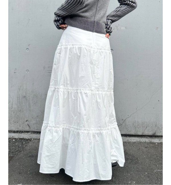 Oriens JOURNAL STANDARD「ローウエストティアードスカート」|スカート|