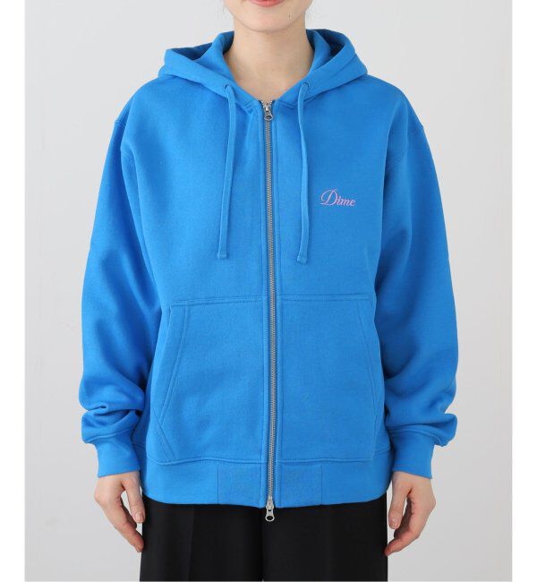 Oriens JOURNAL STANDARD「【Dime/ダイム】 CURSIVE ZIP-HOODIE」|パーカー|