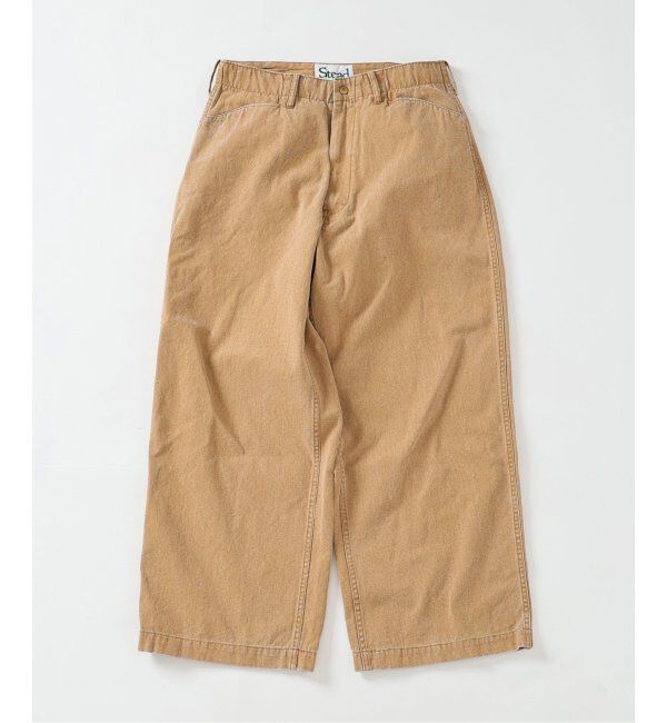 J.S.Homestead「J.S.Homestead / Stead ピグメントキャンバス フリスコパンツ」|その他|