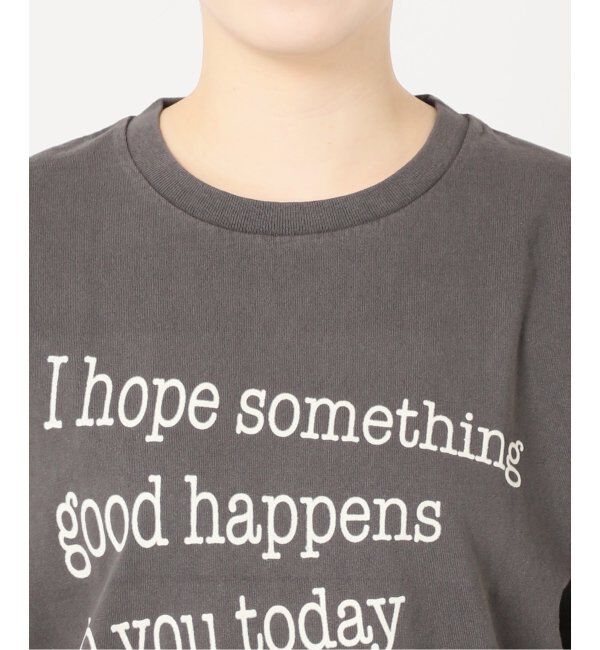 journal standard L'essage「【MIXTA/ミクスタ】I HOPE CREW  T-SHITS：Tシャツ」|Tシャツ・カットソー|