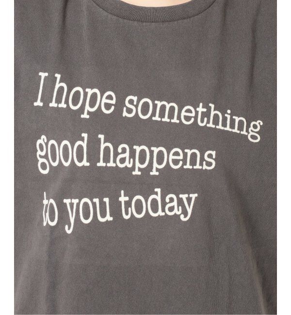 journal standard L'essage「【MIXTA/ミクスタ】I HOPE CREW  T-SHITS：Tシャツ」|Tシャツ・カットソー|