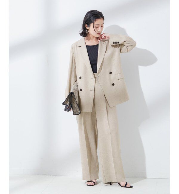 journal standard L'essage「アイアスダブルブレステッドジャケット」|テーラードジャケット|