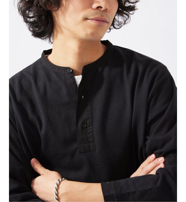 JOURNAL STANDARD relume「ARMY TWILL / アーミーツイル 別注 ヘンリーネックシャツ」|Tシャツ・カットソー|