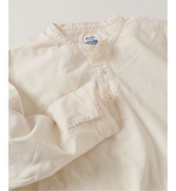 JOURNAL STANDARD relume「ARMY TWILL / アーミーツイル 別注 ヘンリーネックシャツ」|Tシャツ・カットソー|ホワイト B