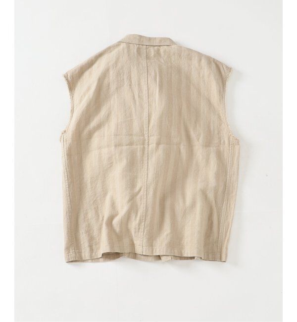 J.S.Homestead「J.S.Homestead / ヘリンボーン スリーブレス ジャケット」|その他|