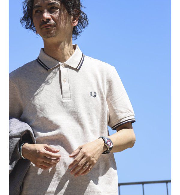 JOURNAL STANDARD relume「FRED PERRY / フレッドペリー M3600 TWIN TIPPED」|ポロシャツ|ナチュラル
