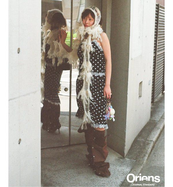 Oriens JOURNAL STANDARD「【Mika.I&times;Oriens】レーススカート」|スカート|