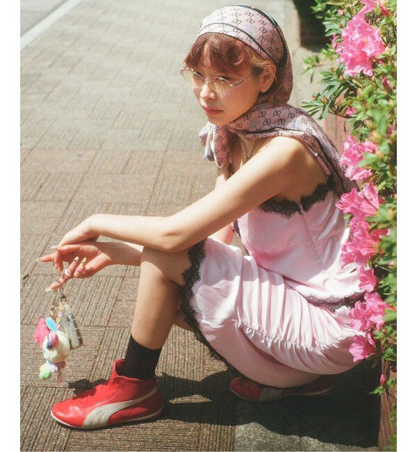 Oriens JOURNAL STANDARD「【Mika.I&times;Oriens】レーススカート」|スカート|