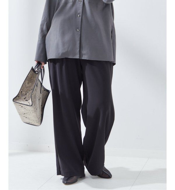 journal standard L'essage「《追加》ダブルクロスワイドパンツ」|スラックス|