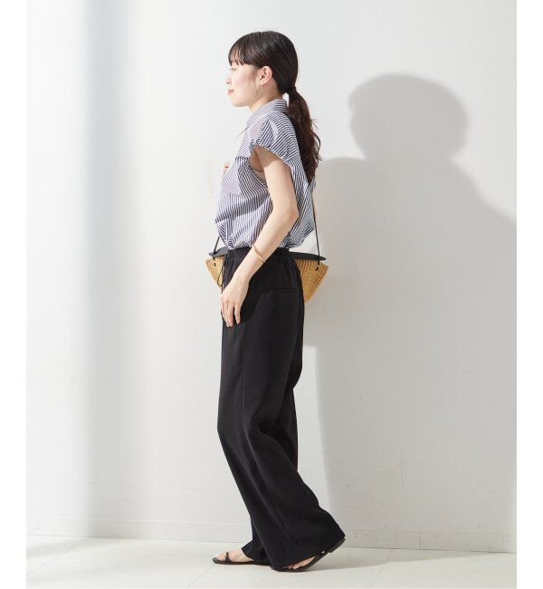 journal standard L'essage「《追加》ダブルクロスワイドパンツ」|スラックス|