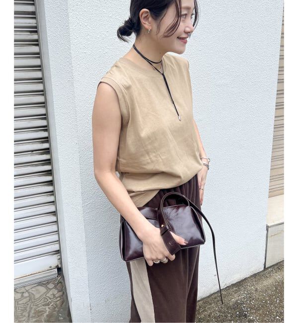 JOURNAL STANDARD「《追加2》汗ジミ防止天竺ノースリーブ」|Tシャツ・カットソー|