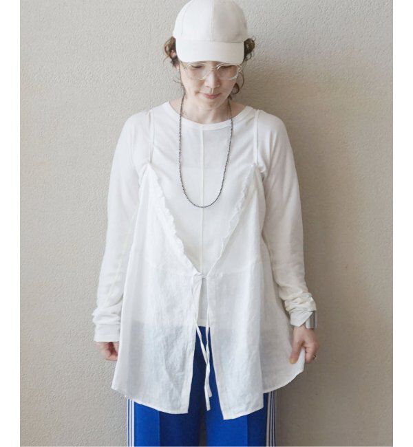 journal standard luxe「60リネン キャミブラウス」|シャツ・ブラウス|