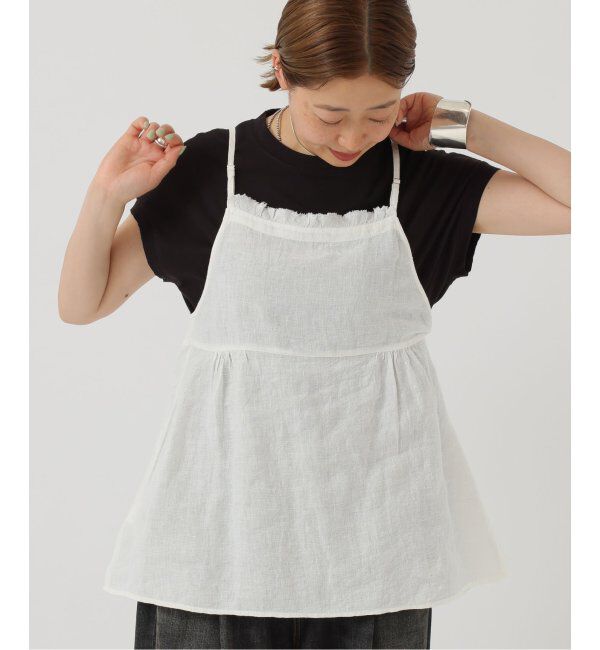 journal standard luxe「60リネン キャミブラウス」|シャツ・ブラウス|