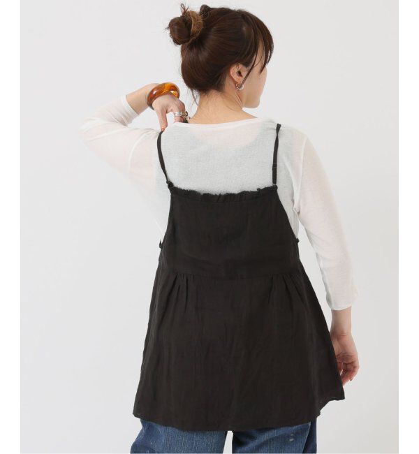 journal standard luxe「60リネン キャミブラウス」|シャツ・ブラウス|