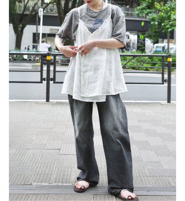 journal standard luxe「60リネン キャミブラウス」|シャツ・ブラウス|