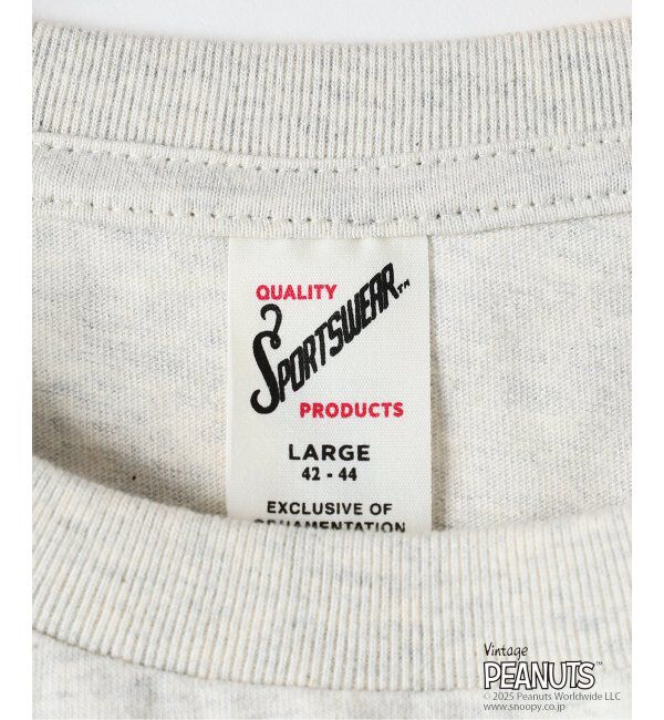 JOURNAL STANDARD relume「PEANUTS&times;SPORTS WEAR by relume 別注 プリント Tシャツ」|Tシャツ・カットソー|