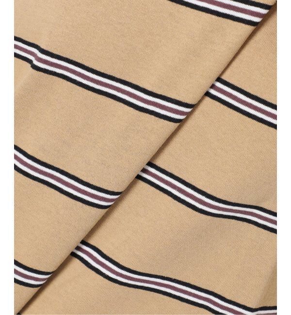 JOURNAL STANDARD「《追加3》汗ジミ防止天竺ボーダーノースリーブ」|Tシャツ・カットソー|