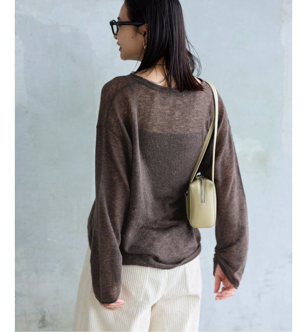 JOURNAL STANDARD「《追加》シアーアルパカMIXプルオーバー」|ニット・セーター|