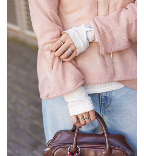 JOURNAL STANDARD「《追加》シアーアルパカMIXプルオーバー」|ニット・セーター|