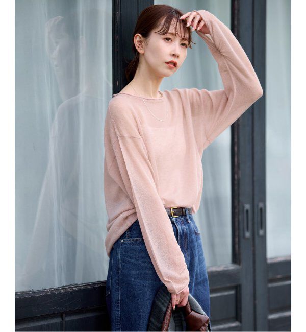 JOURNAL STANDARD「《追加》シアーアルパカMIXプルオーバー」|ニット・セーター|