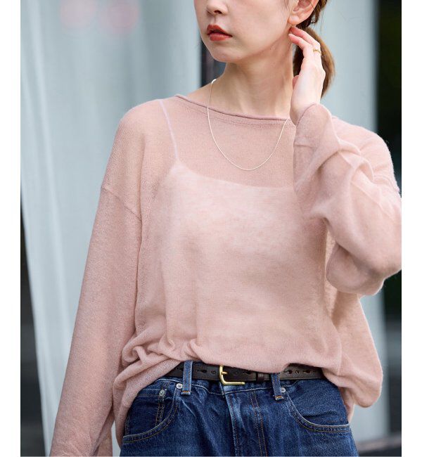 JOURNAL STANDARD「《追加》シアーアルパカMIXプルオーバー」|ニット・セーター|