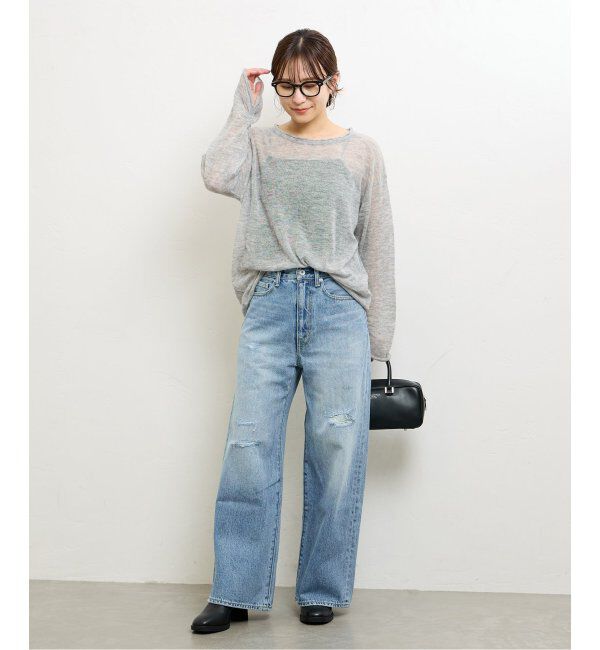 JOURNAL STANDARD「《追加》シアーアルパカMIXプルオーバー」|ニット・セーター|