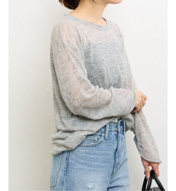 JOURNAL STANDARD「《追加》シアーアルパカMIXプルオーバー」|ニット・セーター|