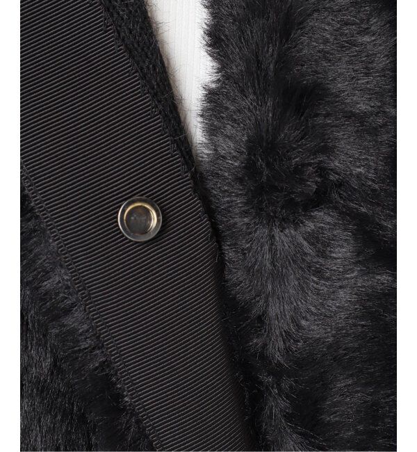 JOURNAL STANDARD「《追加》ダブルフェイスフェザークルーネックベスト」|ベスト・ジレ|