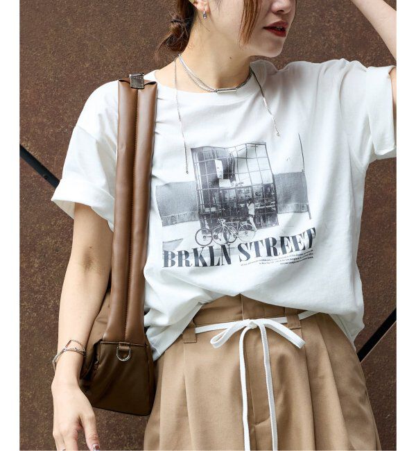 JOURNAL STANDARD「汗ジミ防止天竺プリントT」|Tシャツ・カットソー|