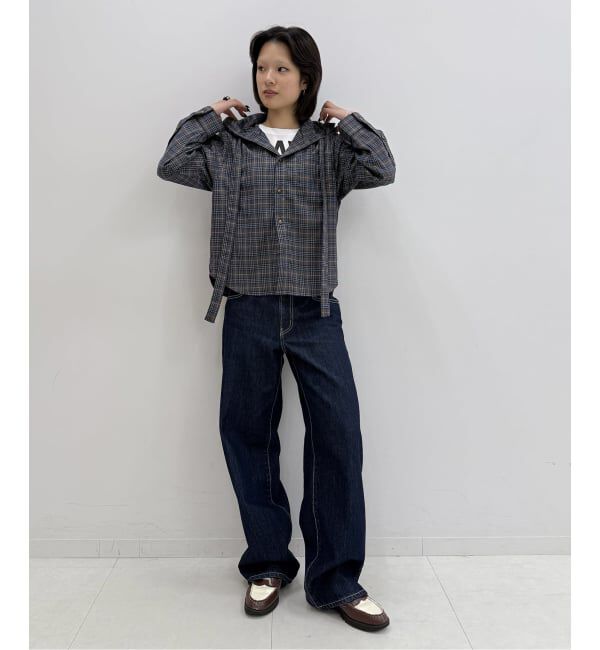 Oriens JOURNAL STANDARD「チェックフーディーシャツ」|シャツ・ブラウス|