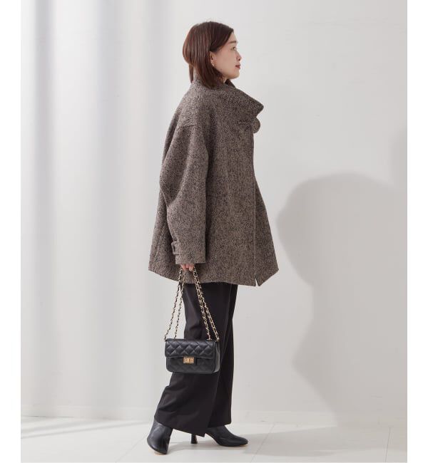 journal standard L'essage「MANTECO/TWEEDスタンドショートコート」|その他|