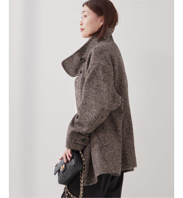 journal standard L'essage「MANTECO/TWEEDスタンドショートコート」|その他|