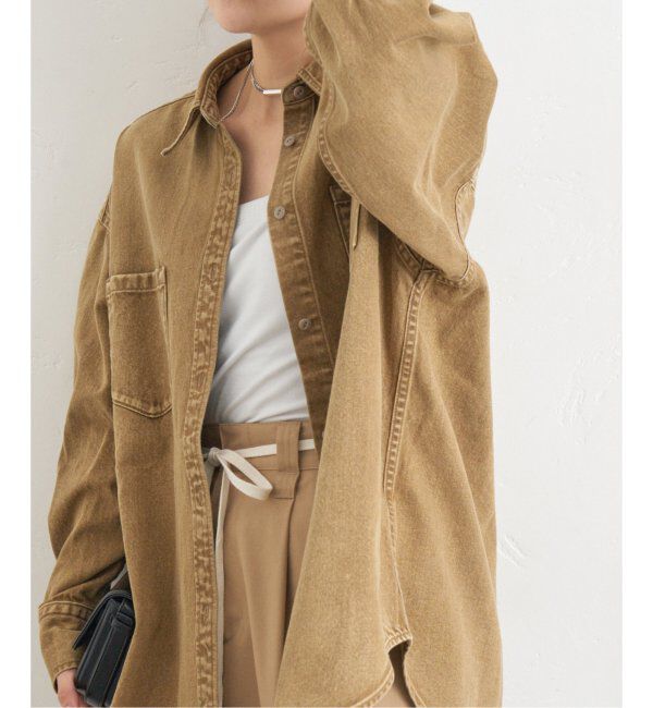 JOURNAL STANDARD「《追加》ライトオンスデニムシャツ」|シャツ・ブラウス|キャメル