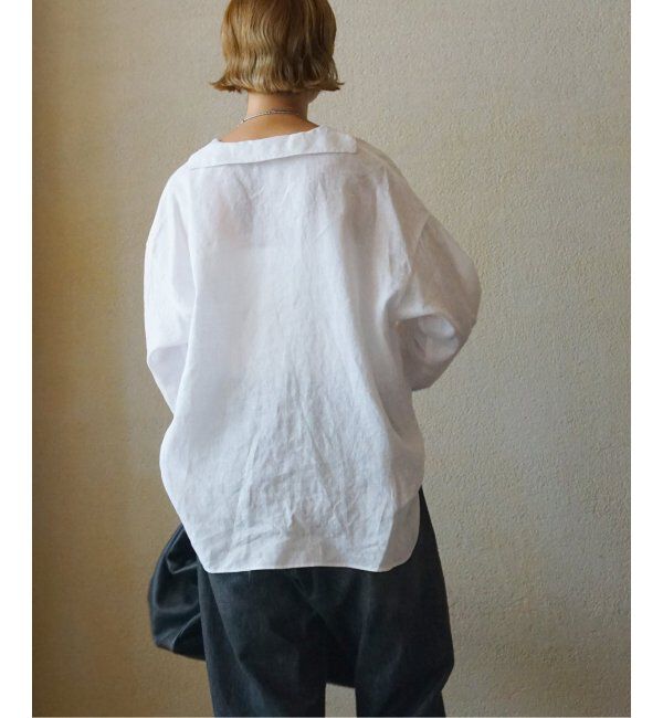 journal standard luxe「《追加》ソフトリネン セーラーシャツ」|シャツ・ブラウス|