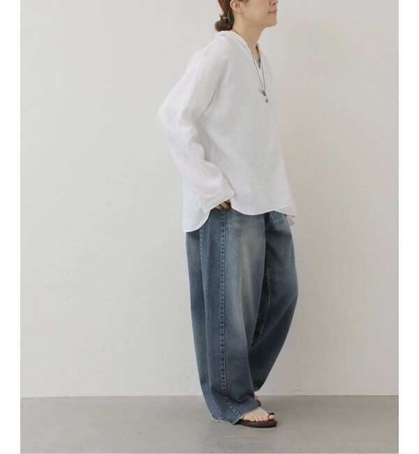 journal standard luxe「《追加》ソフトリネン セーラーシャツ」|シャツ・ブラウス|