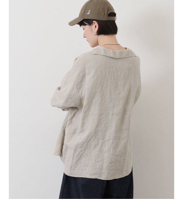 journal standard luxe「《追加》ソフトリネン セーラーシャツ」|シャツ・ブラウス|