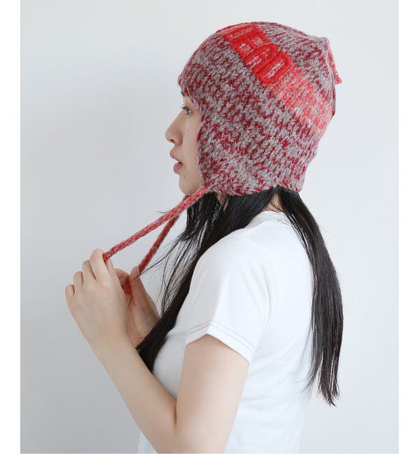 Oriens JOURNAL STANDARD「【BRAIN DEAD/ブレインデッド】 ALPACA KNIT EAR FLAP BEANIE BDF24H04003996RD06」|ニット帽|