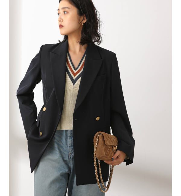 journal standard L'essage「《追加4》ヴィスポリギャバブレザージャケット」|テーラードジャケット|