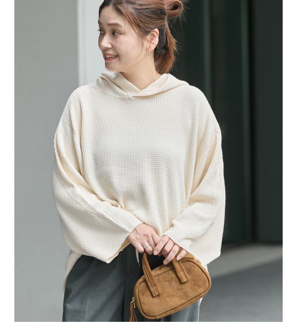 JOURNAL STANDARD「別注【ARMY TWILL/アーミーツイル】WaffleHoodie」|Tシャツ・カットソー|