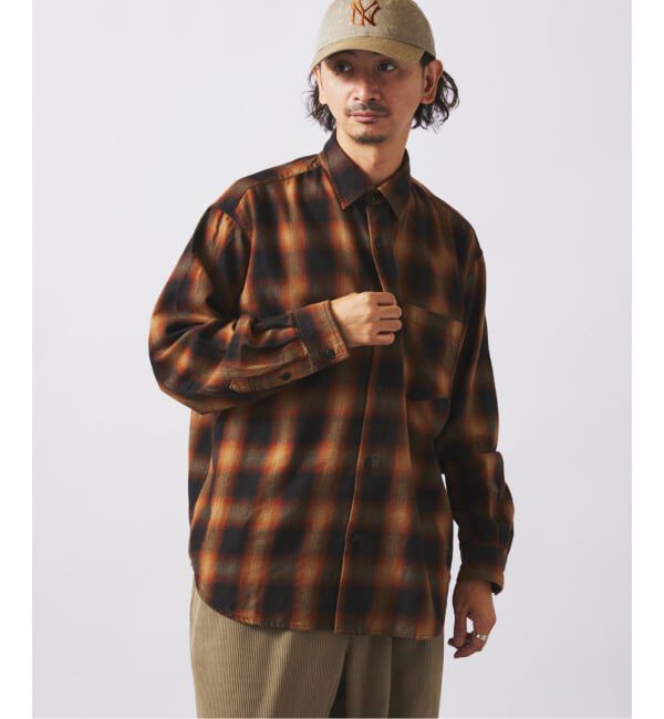 JOURNAL STANDARD relume「フランネル オンブレ チェック シャツ」|シャツ・ブラウス|