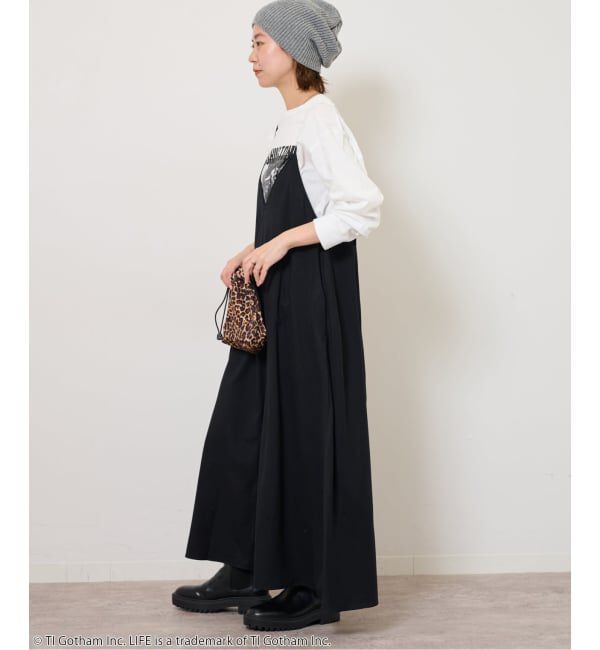 JOURNAL STANDARD relume「ウォッシャブルブラッシュロングキャミワンピース」|ワンピース|