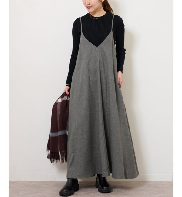 JOURNAL STANDARD relume「ウォッシャブルブラッシュロングキャミワンピース」|ワンピース|