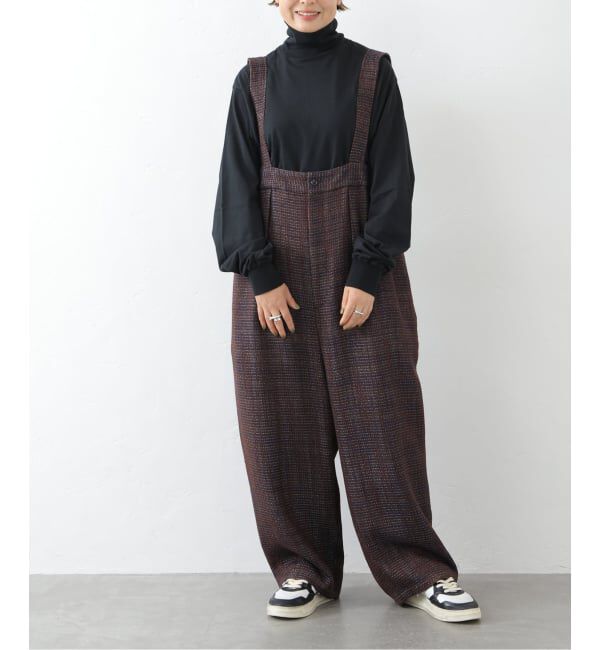 journal standard luxe「ツィード サスペンダーパンツ」|オールインワン|