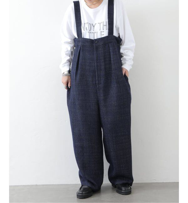 journal standard luxe「ツィード サスペンダーパンツ」|オールインワン|