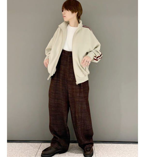 journal standard luxe「ツィード サスペンダーパンツ」|オールインワン|