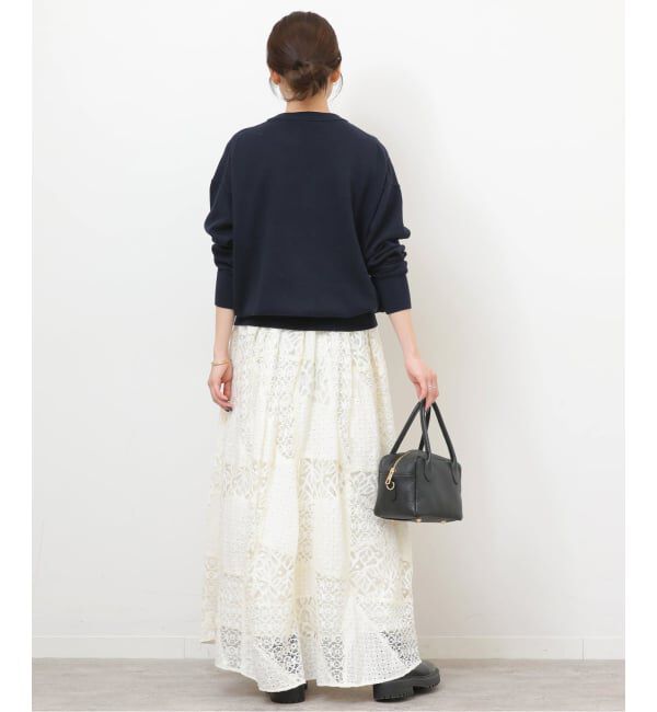 JOURNAL STANDARD relume「ミックスレースフレアイージースカート」|スカート|