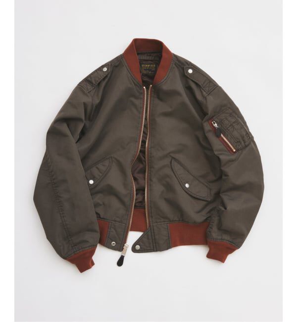 JOURNAL STANDARD relume「《予約》AVIREX / アヴィレックス 別注 L-2B フライトジャケット」|ミリタリージャケット|ブラウン