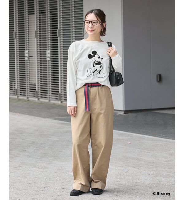 JOURNAL STANDARD「《予約》MICKEY /  FOOTBALL T」|Tシャツ・カットソー|