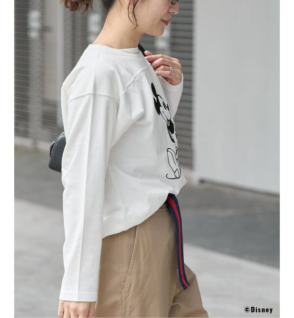 JOURNAL STANDARD「《予約》MICKEY /  FOOTBALL T」|Tシャツ・カットソー|