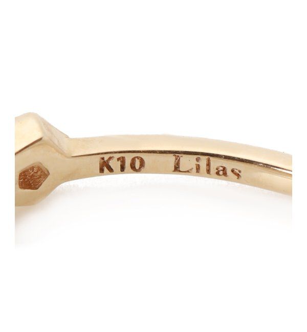Lilas by Spick&Span「デフォルメーションダイヤリング K10」|リング|